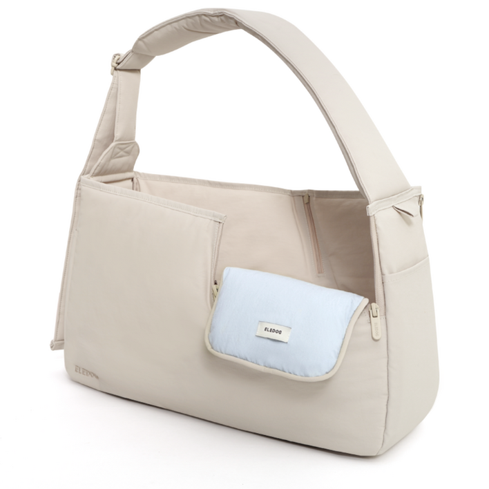 엘르독 반려동물 맞춤이 슬링백  쿠션 세트