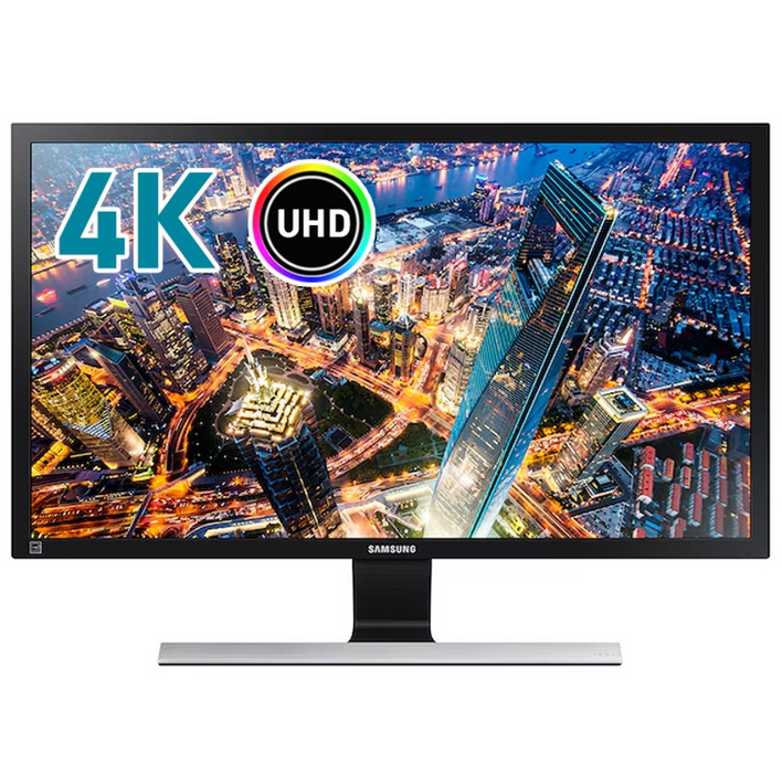 삼성 LU28E590D 중고 모니터 UHD 4K 게이밍 HDMI 2개지원 DP지원 70.8Cm대각선, LU28E590D, 70.8cm