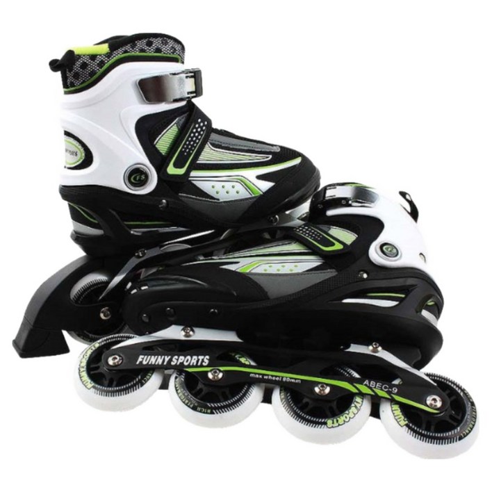 없음 최고급형 성인용 인라인스케이트 매니아909 최고사양APEC9, 매니아 인라인  그린, 1개