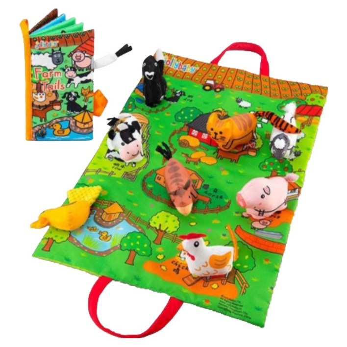 졸리베이비 플레이세트 한글판 (선물용 쇼핑백 포함), 농장 시리즈, 1개