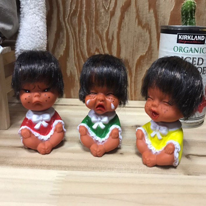 추억의 못난이인형 삼형제 세자매 퀄리티 좋은 원조 장식소품
