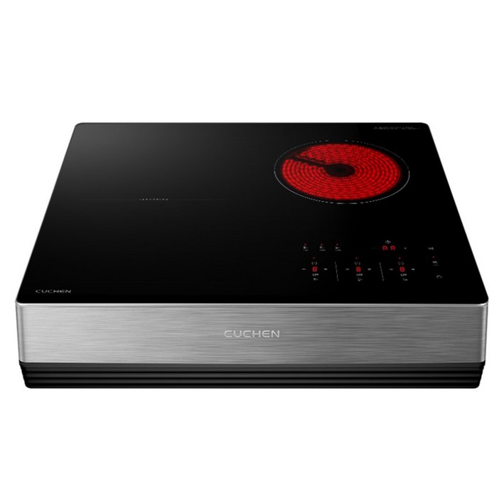 쿠첸 FLEX 하이브리드 레인지 3구 스탠드 케이스 150mm 방문설치, CIRC3F3120DSBE, 빌트인