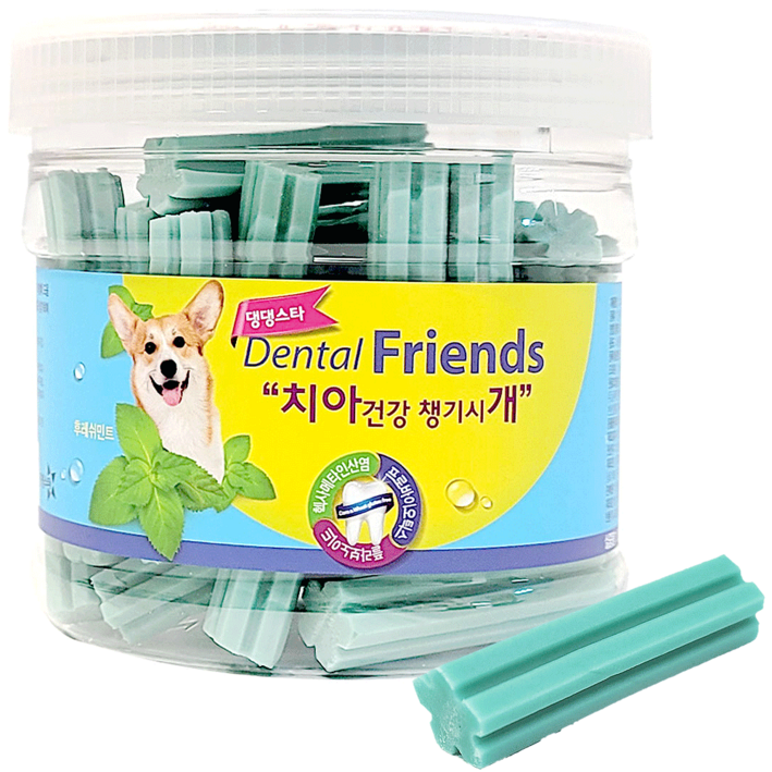 댕댕스타 덴탈 프랜드 300g(후레쉬민트), 후레쉬민트, 300g, 1개