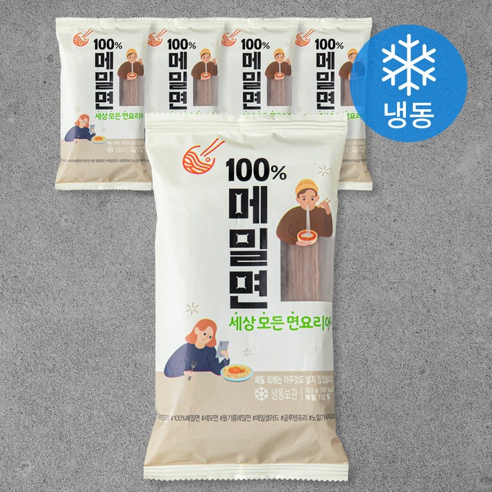 로켓프레시 100 메밀면 냉동