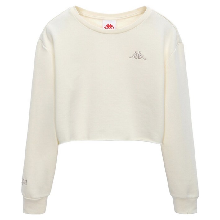 카파 여성용 어센틱 제닉스 크롭 오미니 스웨트 셔츠 P221IWFS360