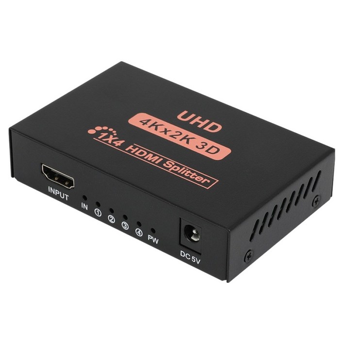 넥시 4K 1:4 HDMI 분배기 NX1407