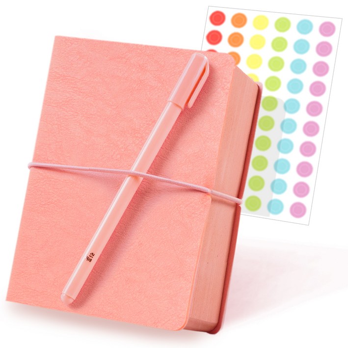 리훈 이야기 다이어리 숏 만년형 볼펜 스티커세트