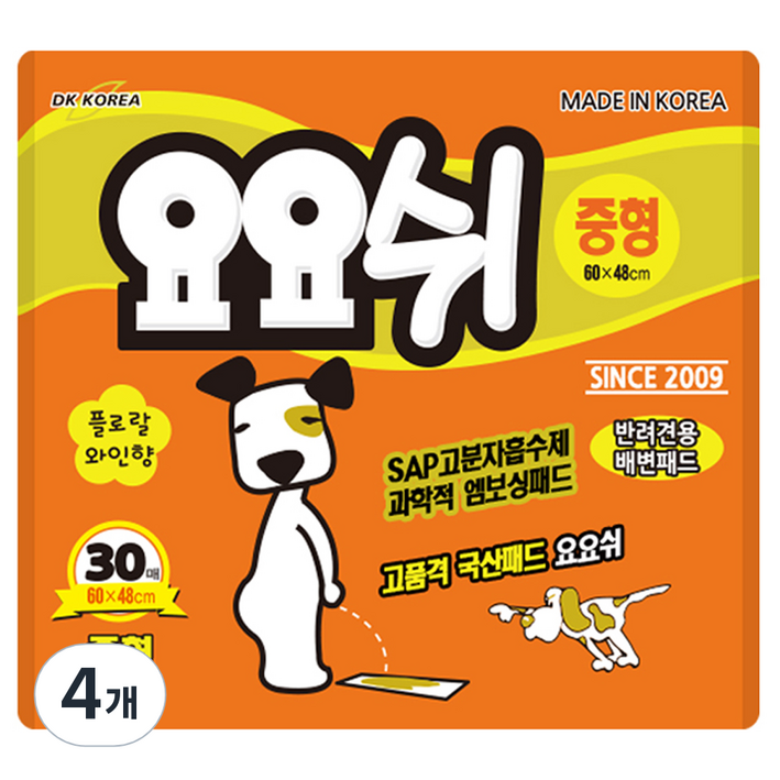요요쉬 애견 배변패드 아카시아향 요요쉬 애견 배변패드 아카시아향