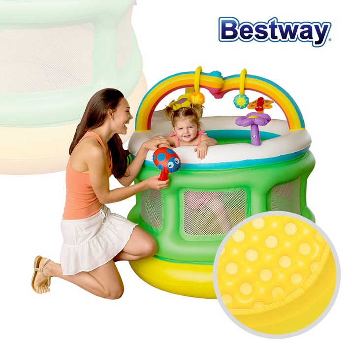 BW 52221 베이비 모빌 짐 볼풀장 유아장난감 정글짐 베이비 플레이매트, 단품, 1개