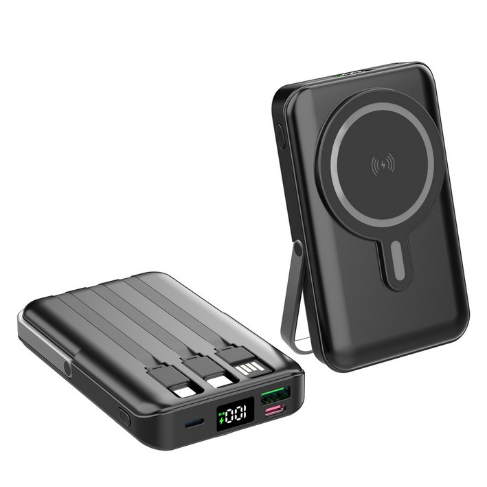 THOUSTA PD22.5W QC3.0 4in1 대용량 무선충전 맥세이프 보조배터리 20000mAh 고속충전