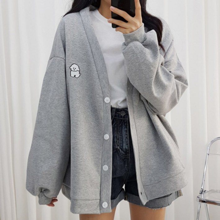 무료배송큐티자수가디건키150키160