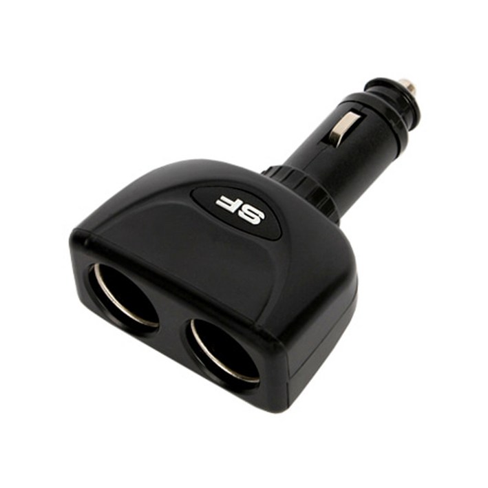 삼진 다이렉트 2구 소켓 블랙