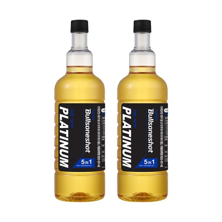 11 불스원샷 플래티넘 500ml 경유, 디젤경유, 1세트