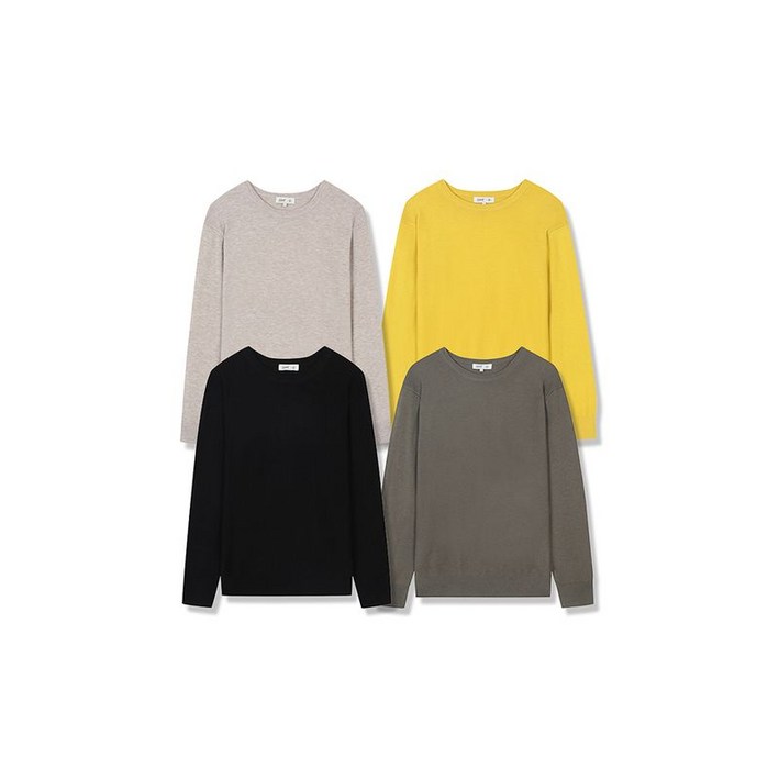 지이크 울블렌디드 라운드 풀오버 5COLORS