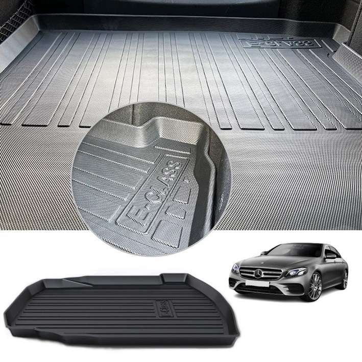 (호환상품)벤츠E클래스매트 3D카본 논슬립 페리모델가능 W213 W214 신형 트렁크매트