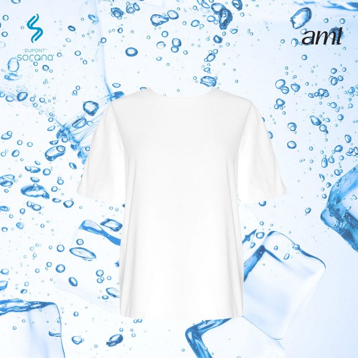 에이엠엘 남여공용 기능성 쿨 티셔츠 냉감 아이스 반팔티