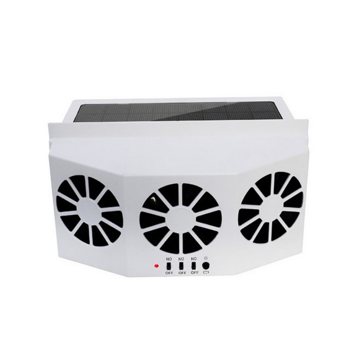 쿨잠앤 차량용 환풍기 태양열 환기팬 공기 순환 실내 열기 배출 냄새 습기 제거