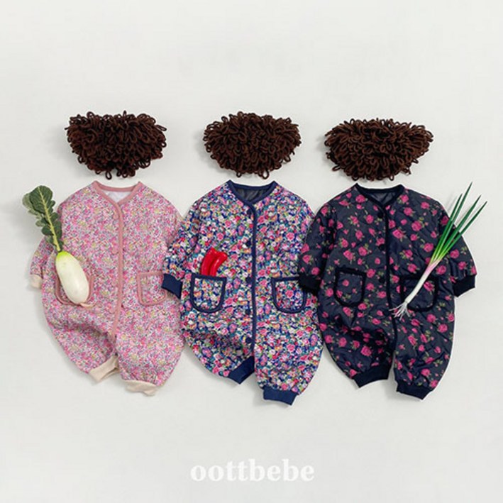 오뜨베베 김장전신슈트 아기우주복 가을신상 김장시즌룩 아기옷