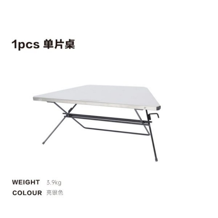 캠핑 화로대 난로 육각 테이블 풀랫버너 캠핑용품 접이식 경량 화로대