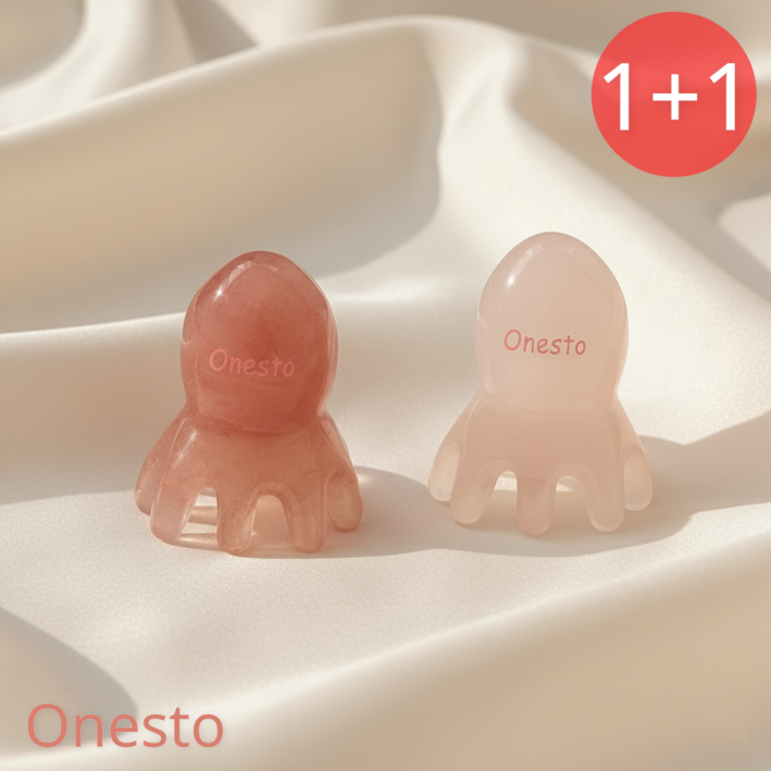 원스토 문어 마사지기 두피 괄사 천연소재 11