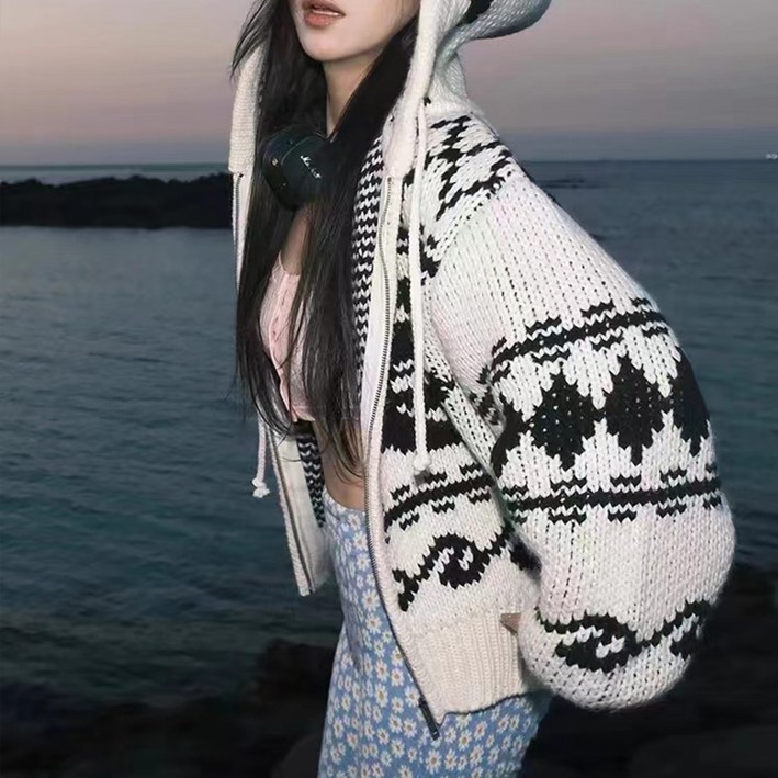 블랑루즈 키드니 캐주얼 후드집업