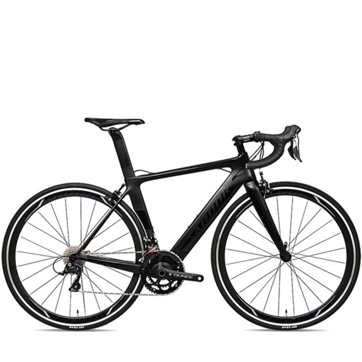 프로마스터 풀카본 로드자전거 CR1 에어로 시마노 소라 18단, 1개, 에어로1 소라 470 블랙그레이 미조립, 165cm