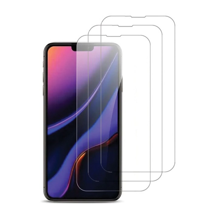 (1+1+1) 스톤스틸 크리스탈 강화유리 액정 보호 필름 아이폰13 아이폰13미니 13프로 13프로맥스