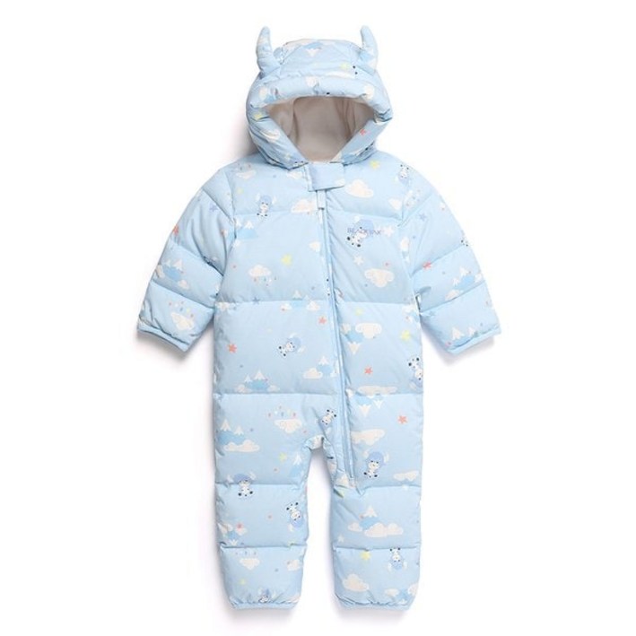 백화점정품 kp 블랙야크키즈 키즈 패딩 귀여운 전판 그래픽이 매력적인 베이비 다운우주복 BKO버트다운우주복4