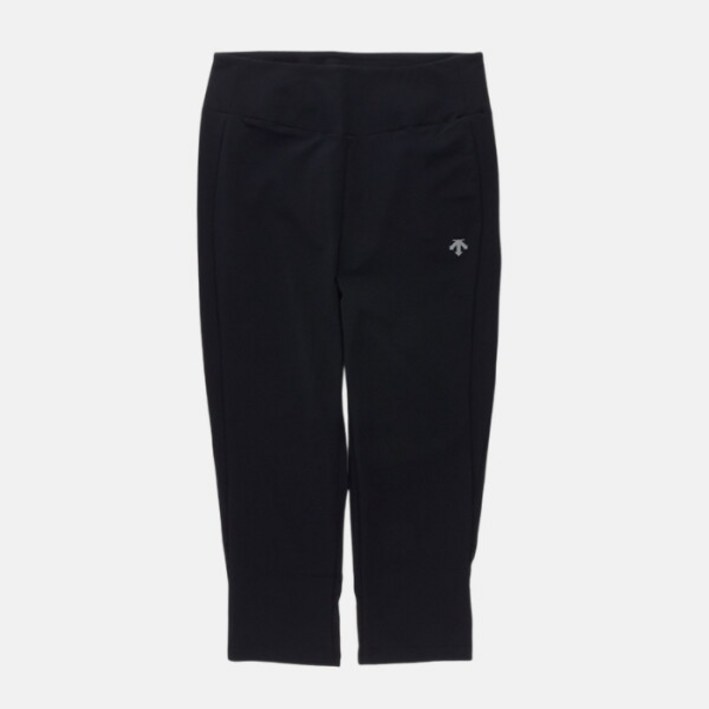 [데상트] 여성 메쉬 배색 쿨링 7부 레깅스 블랙 SP222TKL43