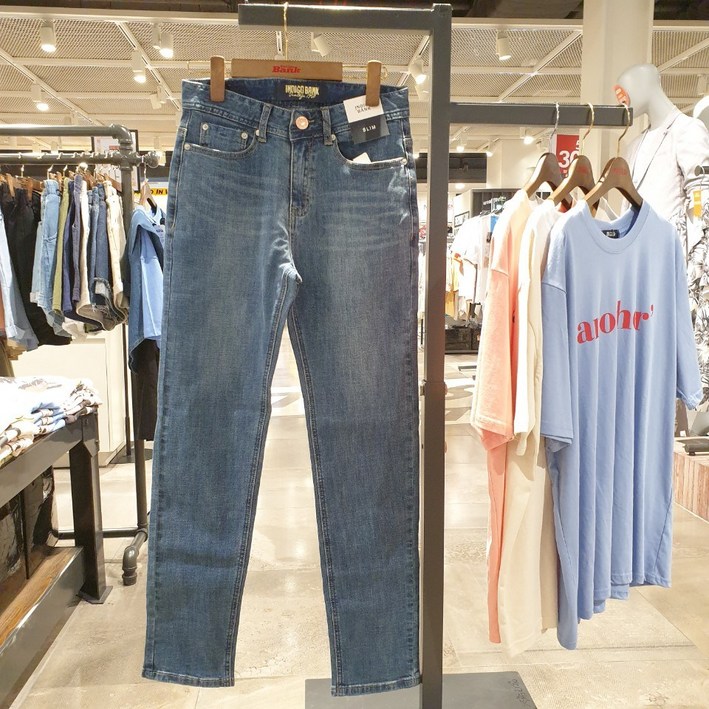 인디고뱅크 nc경산점 남성 4계절용슬림청바지 IBTJ20W0265