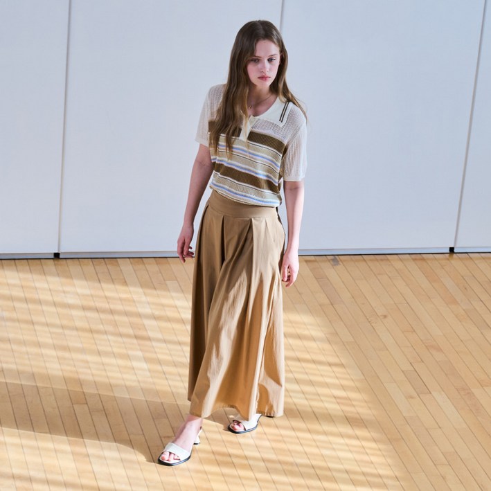 코인코즈 핀턱 와이드 스커트형 팬츠DW5ML183 2170231