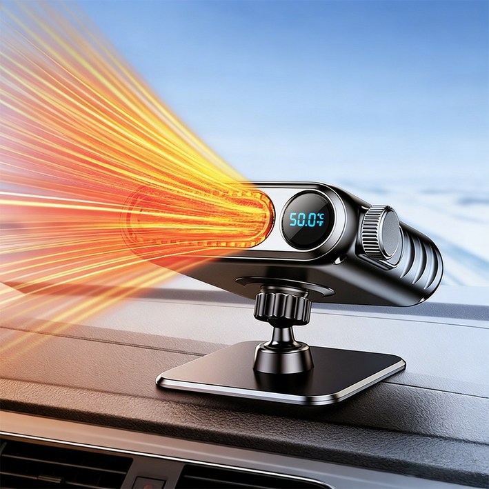 차량용 히터 온풍기 12V 24V 차량 난방 화물차, 승용차12V, 1개