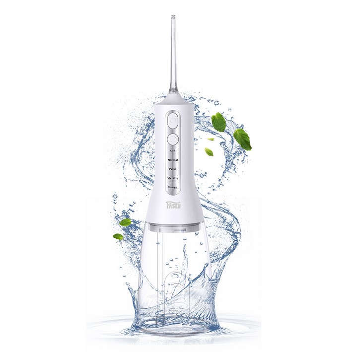 FASEN 무선 구강세정기 살균 소독 스케일링 구강세척기 F600, 화이트 F600