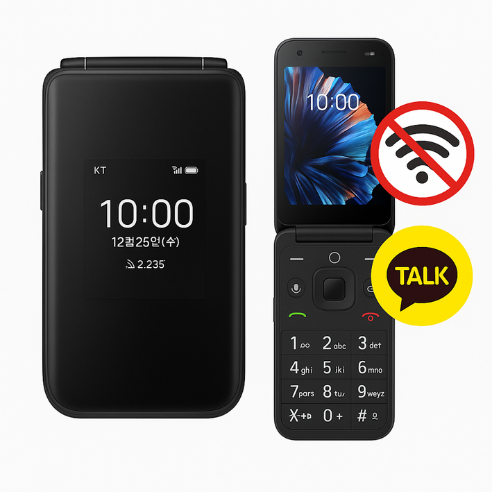클래식폴더폰 효도폰 공신폰 2G 학생폰 수험생폰 공부 인터넷차단 카톡가능 새제품