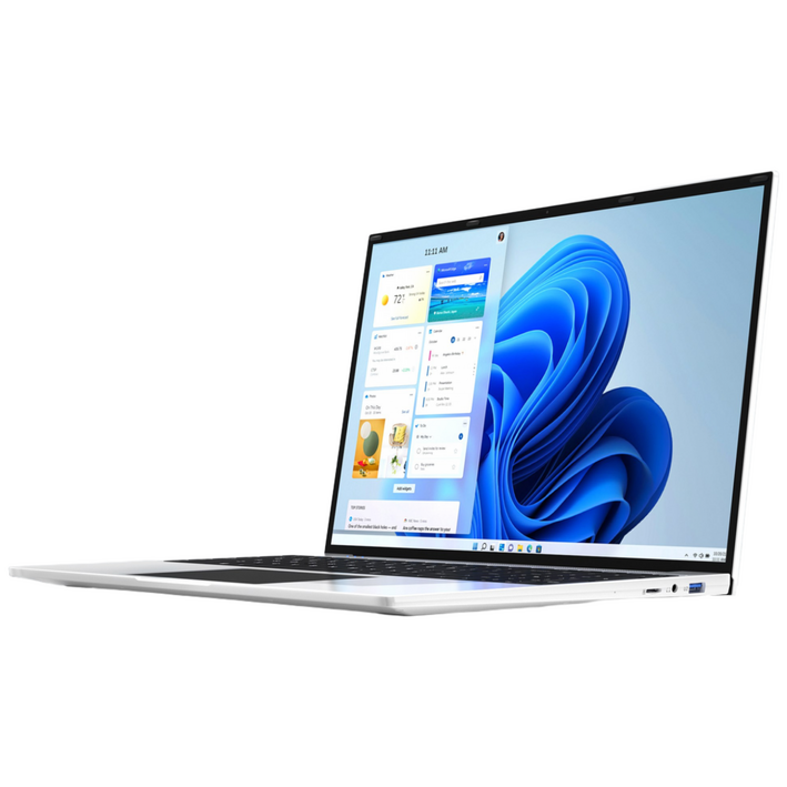 JUMPER 2025 노트북 16인치 화면 대형 셀러론 N5095 512GB SSD+128GB eMMc 16GB RAM office 365사무용 WIN11 home, 흰색, S7max N5095 16, 640GB, 16GB, WIN11 Home