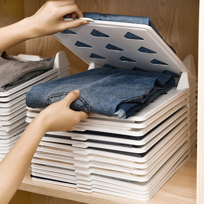 하스몰 차곡차곡 공간활용 구분 의류 옷 정리함