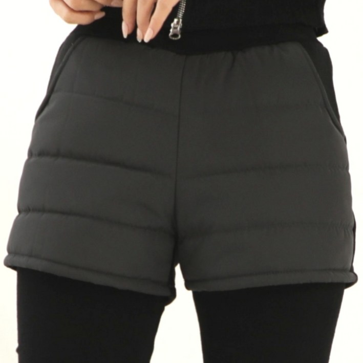 패딩 반바지 레깅스 기모 겨울 한파 데일리 라운딩 골프복