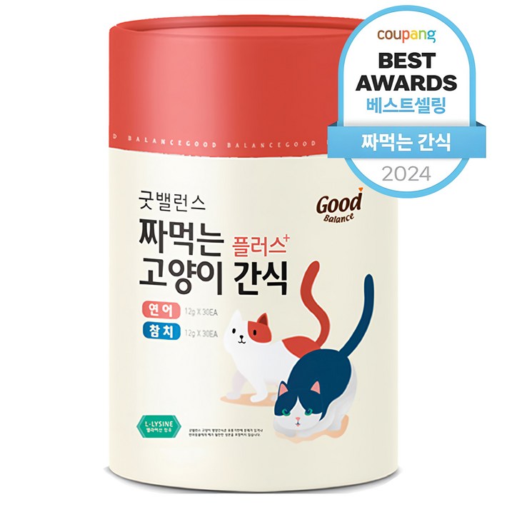 굿밸런스 고양이 짜먹는 간식 플러스 60p 굿밸런스 고양이 짜먹는 간식 플러스 60p