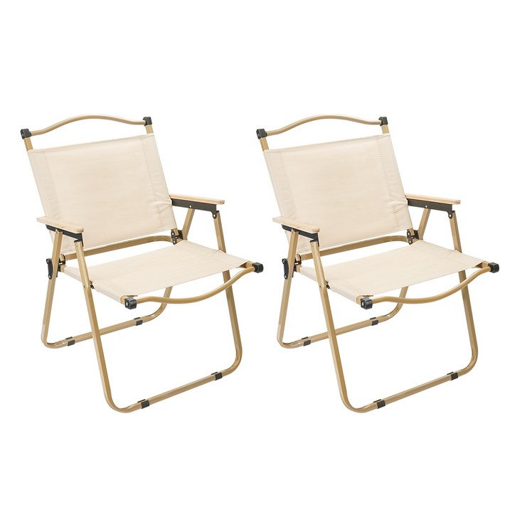 코멧 아웃도어 우드 폴딩 캠핑 로우체어