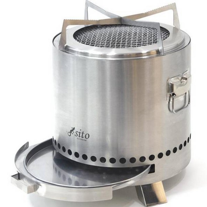 시토 캠핑 우드스토브 화로대, 1개