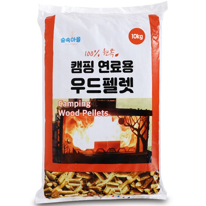 숲속마을 캠핑 연료용 우드펠렛 숲속마을 캠핑 연료용 우드펠렛