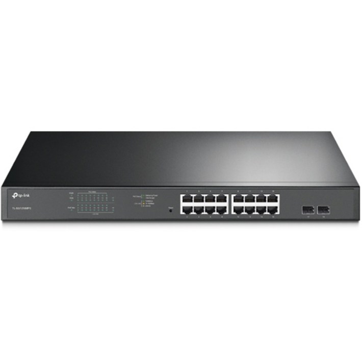 티피링크 16포트 기가비트 Easy Smart PoE SFP 슬롯 허브, TLSG1218MPE 티피링크 16포트 기가비트 Easy Smart PoE SFP 슬롯 허브, TLSG1218MPE