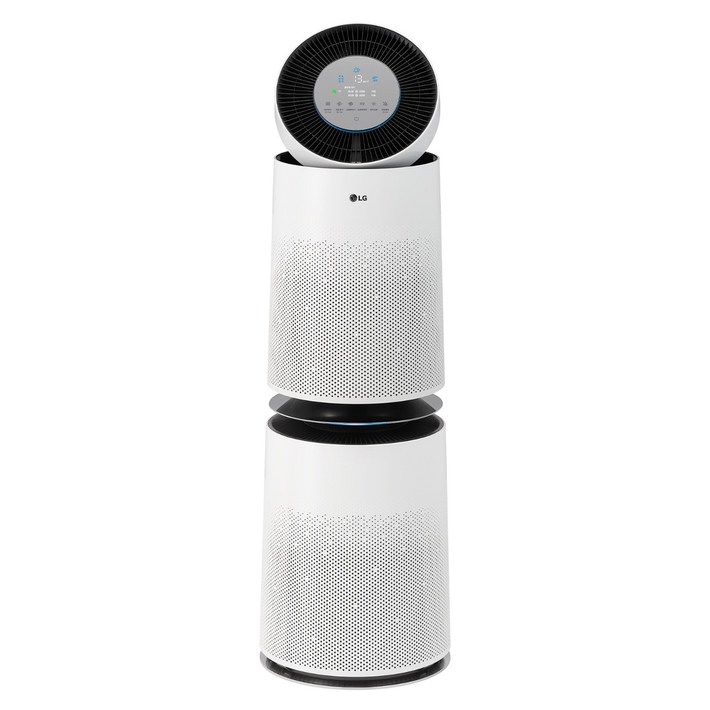 LG전자 퓨리케어 360도 오브제컬렉션 플러스 공기청정기 AS285DWWA 97㎡ 방문설치, AS285DWWA, 크리미스노우
