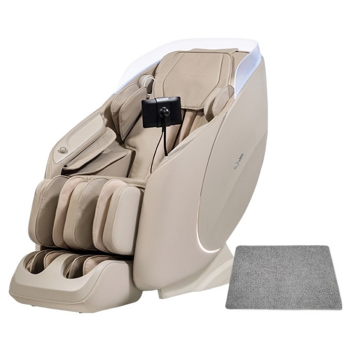 브람스 4D 더블엔진 아우라 안마의자  카페트 세트 방문설치