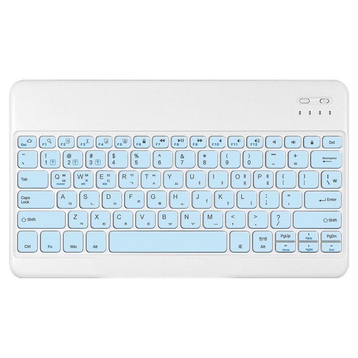 AZV 태블릿 휴대폰 아이패드 레노버 갤럭시탭 호환 한글자판각인 미니 블루투스 무선 키보드 12.4인치  키스킨 세트