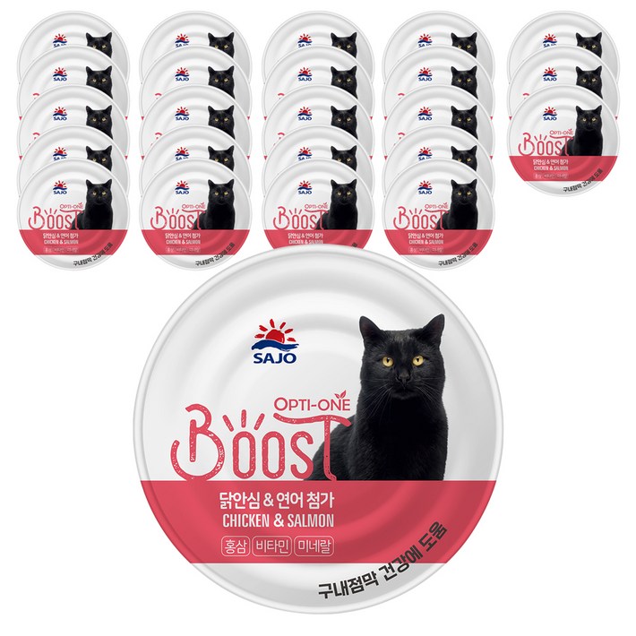 옵티원 고양이 부스트 간식캔