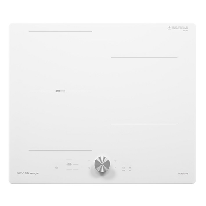 나비엔매직 전기레인지 인덕션 3구 화이트, ERI5043AF, 빌트인