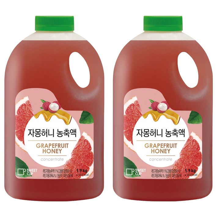 스위트컵 자몽허니 농축액