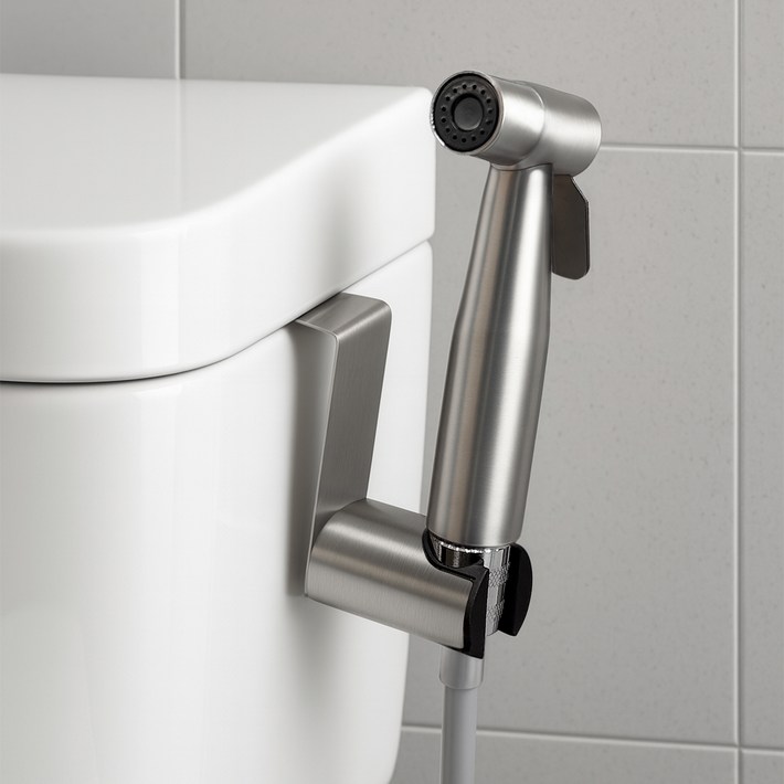 코멧 욕실청소 SUS 스프레이 건  코일 호스 3m 세트