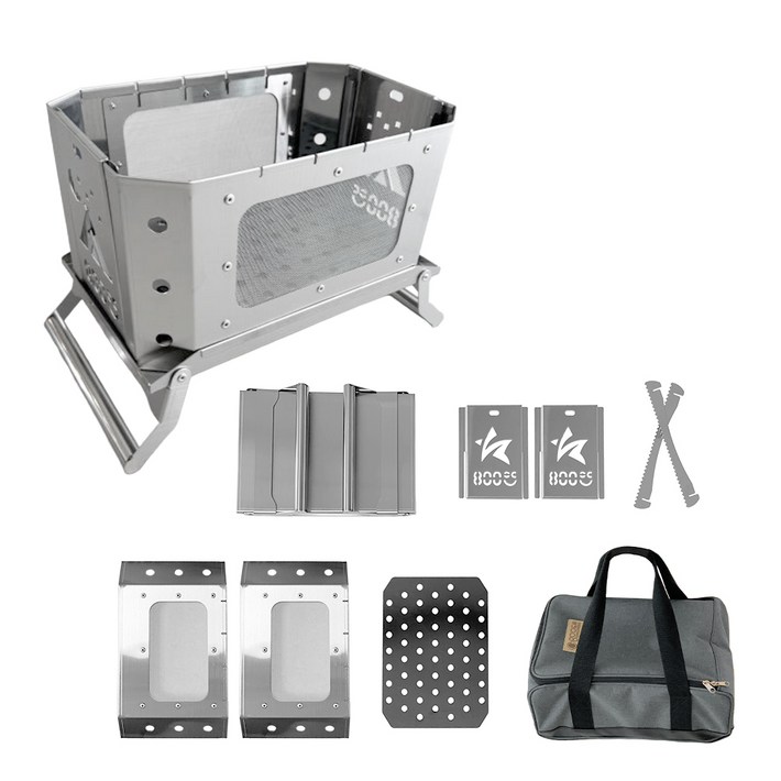 800도씨 캠핑 화로대 S플러스 접이식